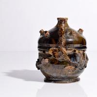 George Ohr Handled & Decorated Vessel - Sold for $3,500 on 05-02-2020 (Lot 216b).jpg